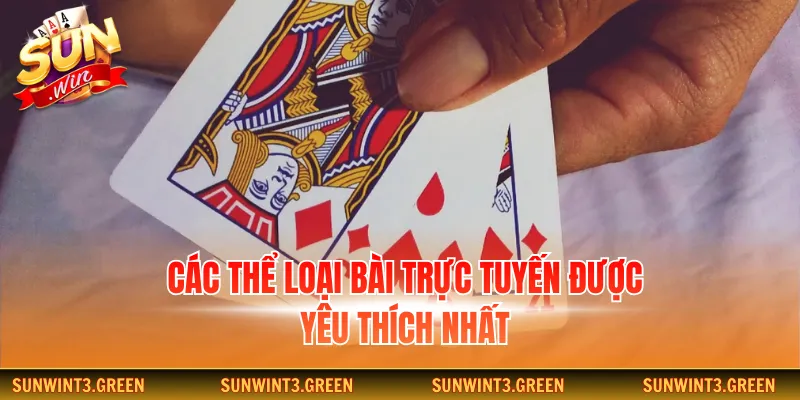 Các thể loại bài trực tuyến được yêu thích nhất