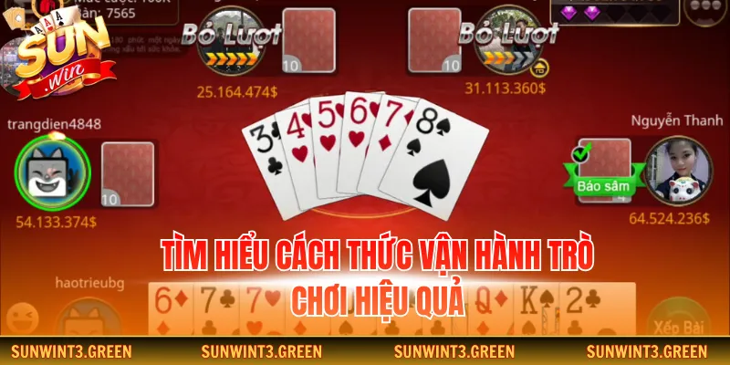 Tìm hiểu cách thức vận hành trò chơi hiệu quả